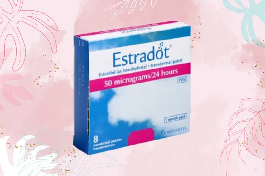 Box of Estradot 50 Micrograms