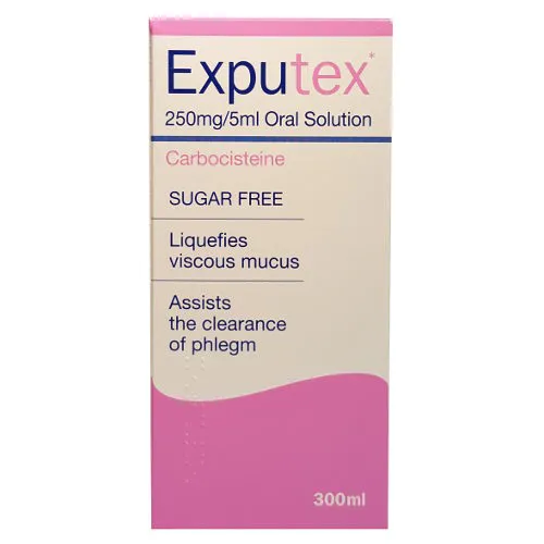 Exputex 250mg/5ml Oral Solution 300ml